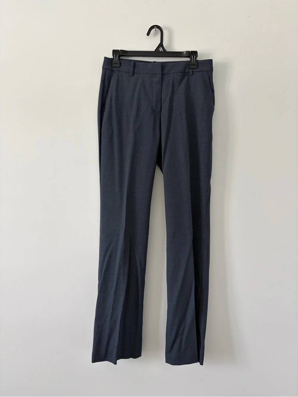 Brooks Brothers Blue Birdseye Stretch Wool Italian Pant Suit Trousers NWT 4